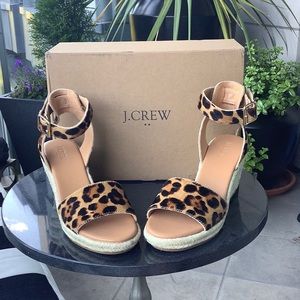 Espadrille wedge sandals